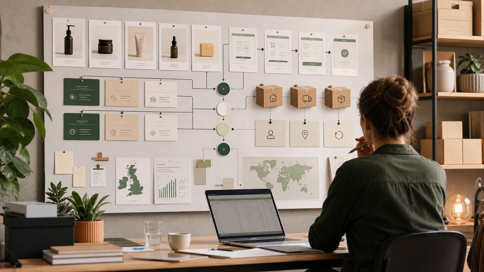 A UK ecommerce platform decision workspace comparing catalogue, checkout, fulfilment, finance, and integration requirements.