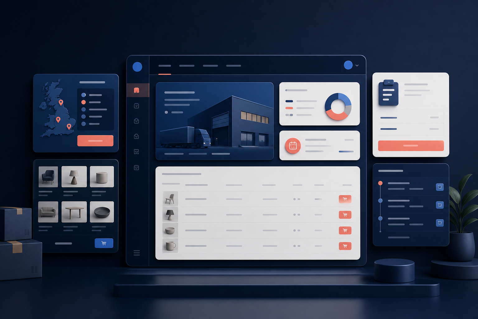 Shopify B2B customer account portal for a UK wholesale ecommerce team.