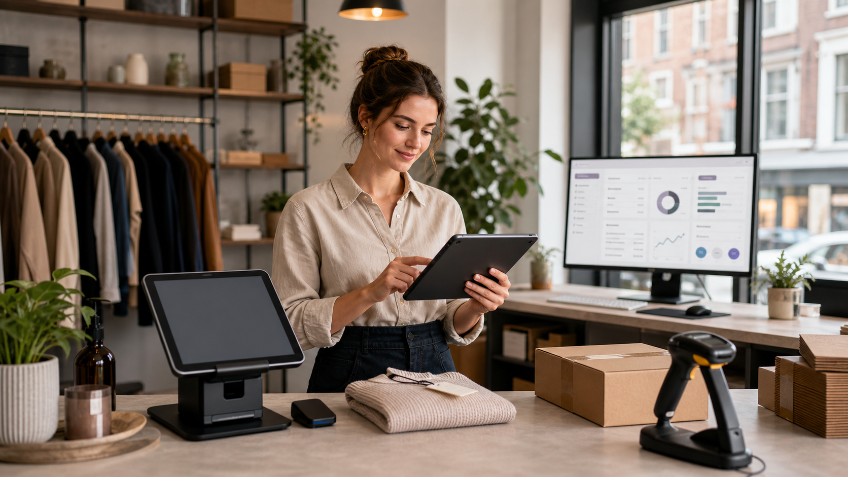 A unified Shopify retail and ecommerce operations desk connecting POS, inventory, orders, and customer data.
